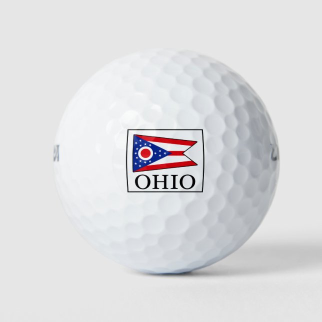 Pelotas De Golf Ohio (Anverso)
