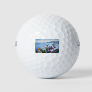Pelotas De Golf Oia Santorini Village Grecia