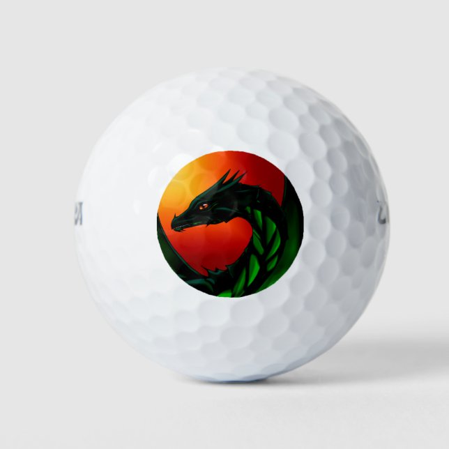 Pelotas De Golf Ojo del dragón (Anverso)