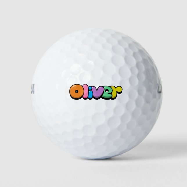Pelotas De Golf Oliver (Anverso)
