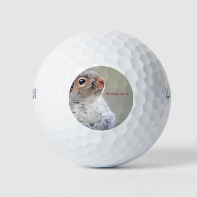Pelotas De Golf Oliver Twist Squirrel (Anverso)