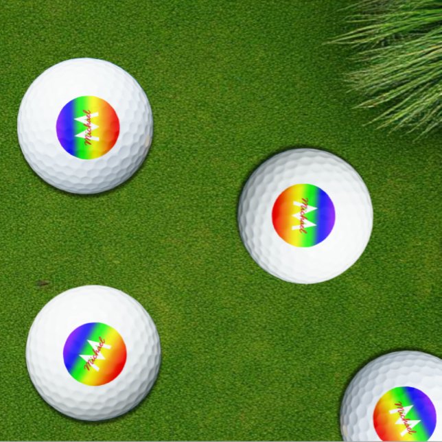 Pelotas De Golf Ombre arcoiris (Subido por el creador)