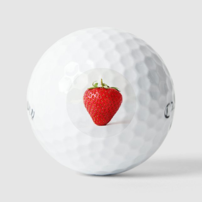 Pelotas De Golf One Red Strawberry css gbcna (Anverso)