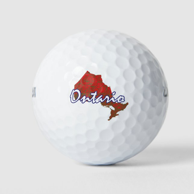 Pelotas De Golf Ontario (Anverso)