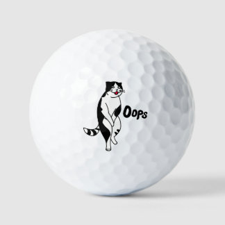 Pelotas De Golf Oops cat