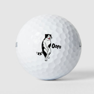 Pelotas De Golf Oops cat