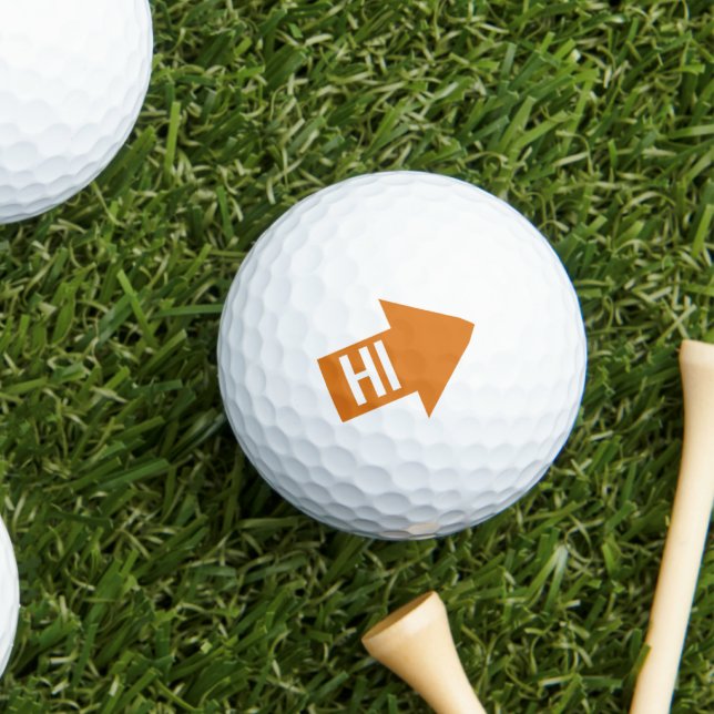 Pelotas De Golf Orange Impact Arrow (Subido por el creador)
