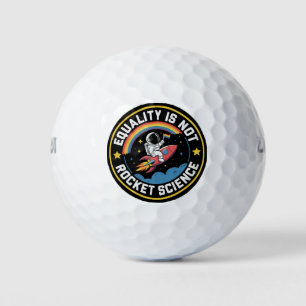 Pelotas De Golf Orgullo Aliado de Igualdad Lgbt No es Ciencia de C
