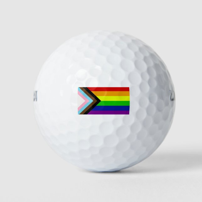 Pelotas De Golf Orgullo LGBTQ+ (Anverso)
