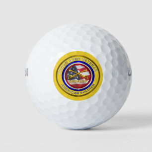 Pelotas De Golf Orgulloso Veterano de Caballería del Ejército
