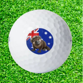 Pelotas De Golf ornitorrinco australiano adorable encantador