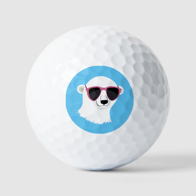 Pelotas De Golf Oso Polar Guay (Anverso)