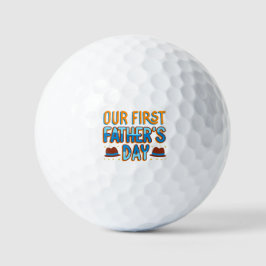 Pelotas De Golf Our First Father's Day