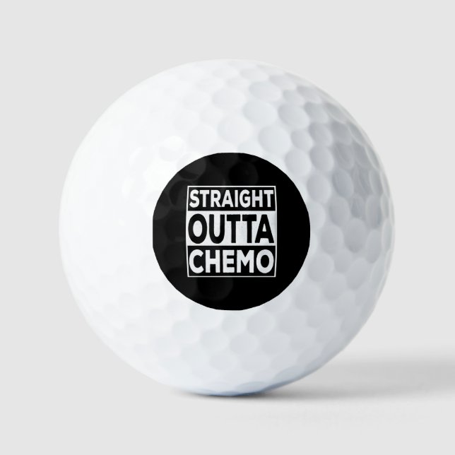 Pelotas De Golf Outta Chemo (Anverso)