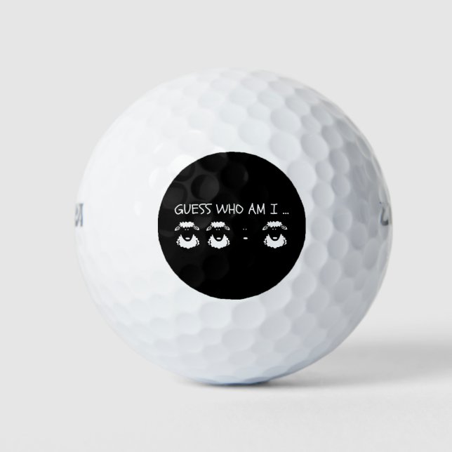 Pelotas De Golf Oveja negra (Anverso)