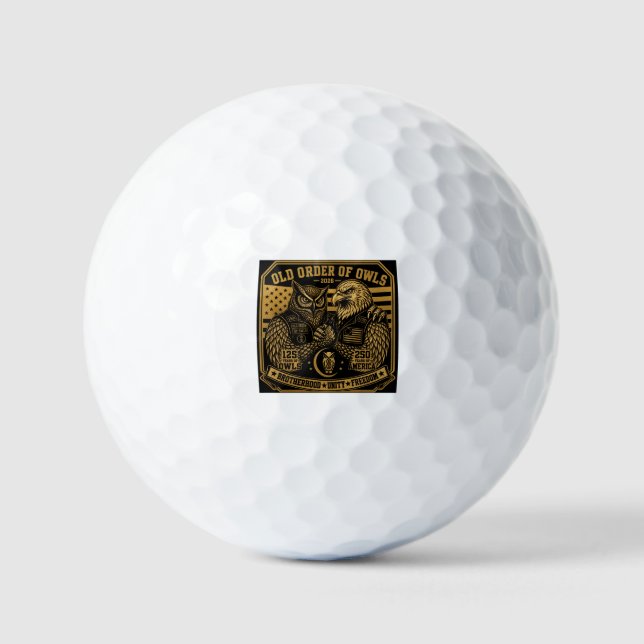 Pelotas de Golf Owl Legacy Foundation Golf Ba (Anverso)
