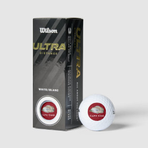 Pelotas De Golf Oyster Golf Ball - Diseñar un rojo