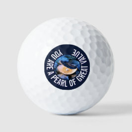 Pelotas De Golf OYSTER Pearl of Great Value Personalizado Christia