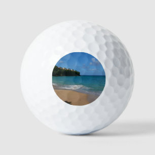 Pelotas De Golf Paisaje de vacaciones tropicales en la playa de Sa