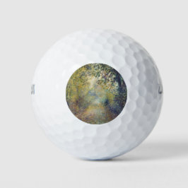 Pelotas De Golf Paisaje en los bosques (por Pierre-Auguste Renoir)