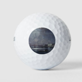 Pelotas De Golf Paisaje nocturno en Venecia (ciudad italiana)