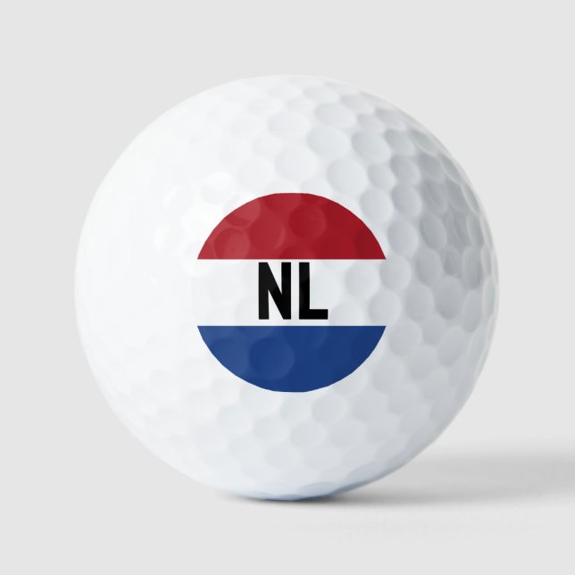 Pelotas De Golf Países Bajos - pabellón/ NL (Anverso)