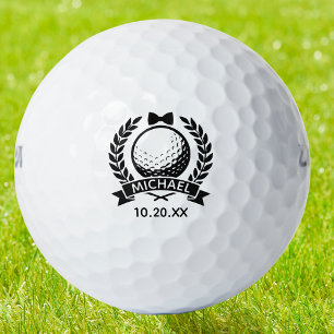 Pelotas De Golf Pajarita de Novio Padrino de Boda Elegante Persona