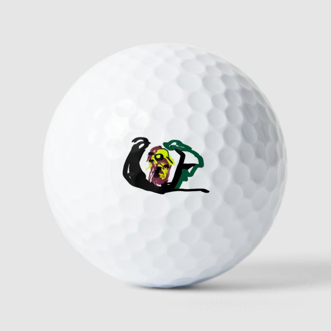 Pelotas De Golf Pajarito cuelga (Anverso)