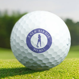 Pelotas De Golf Pájaro de Habladurías Divertidas Para Mí Señ