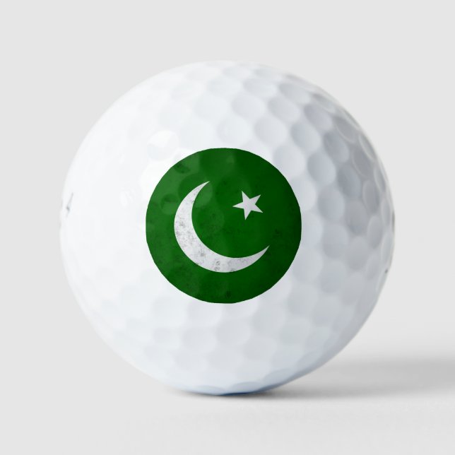 Pelotas De Golf Pakistán (Anverso)