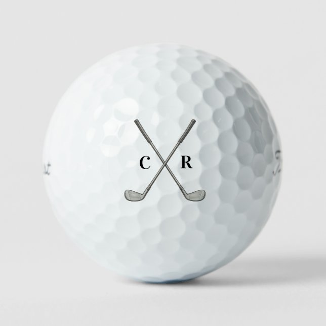 Pelotas De Golf Palos de Golf Personalizados (Anverso)