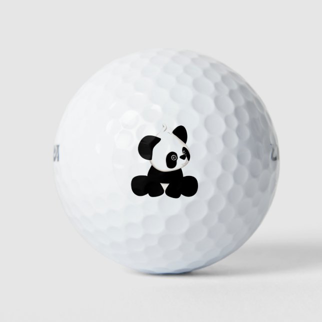 Pelotas De Golf Panda (Anverso)