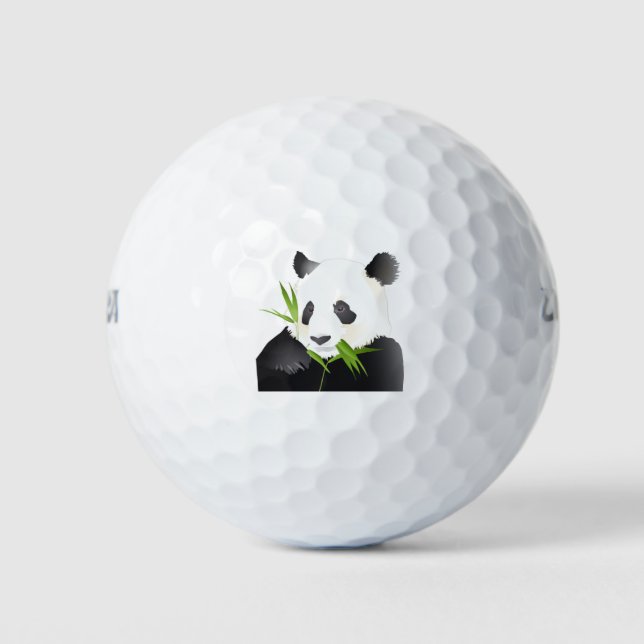 Pelotas De Golf Panda Bear (Anverso)