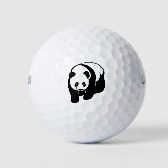 Pelotas De Golf Panda Bear Golf (Anverso)
