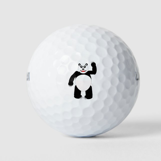 Pelotas De Golf PANDA de alta fidelidad (Anverso)