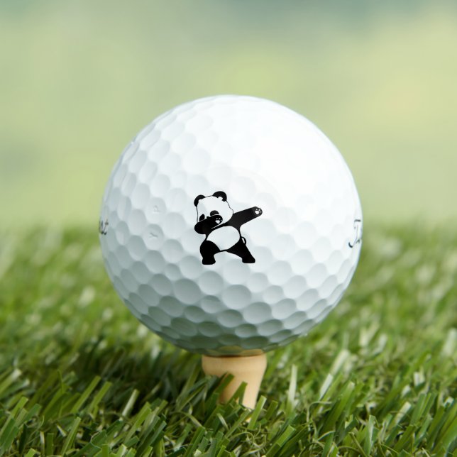 Pelotas De Golf Panda haciendo Dabbing  (Camiseta in situ)