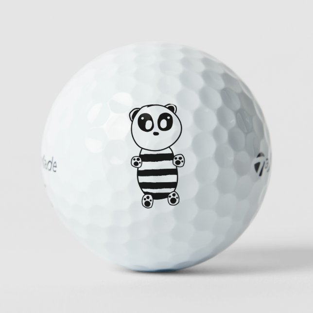 Pelotas De Golf Panda Kids (Anverso)
