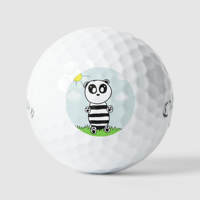 Pelotas De Golf Panda Kids (Anverso)