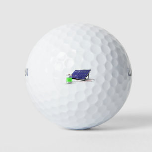Pelotas De Golf Panel solar y batería