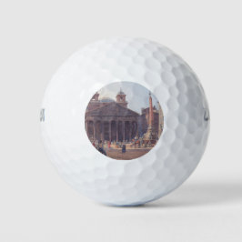 Pelotas De Golf Panteón y Piazza della Rotonda en Roma, Italia