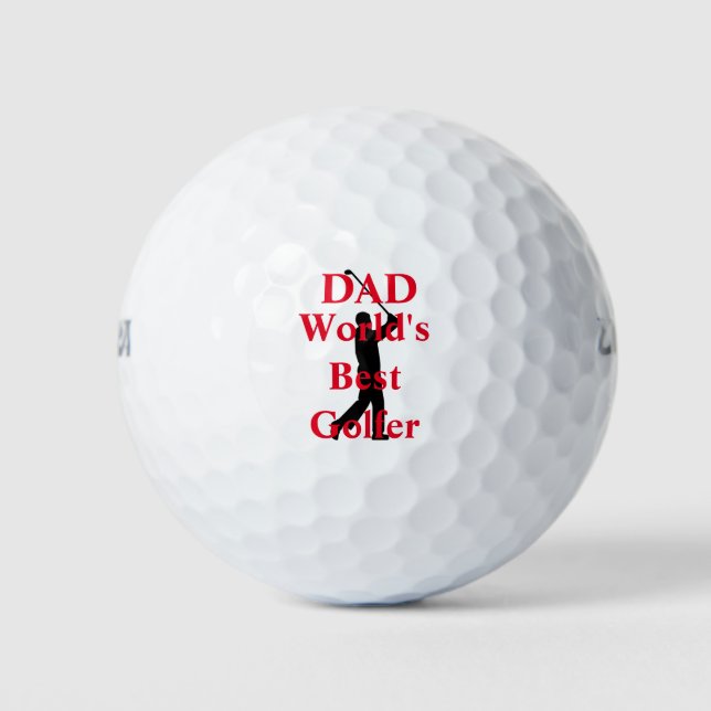 Pelotas De Golf Papá (Anverso)