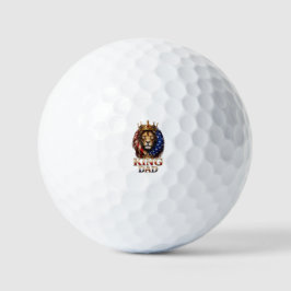 Pelotas De Golf Papá Bandera Americana León 