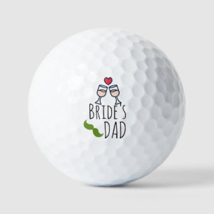 Pelotas De Golf Papá de la novia de golf para Boda