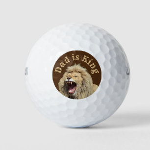 Pelotas De Golf Papá es el Fiesta del Día del Rey Padre