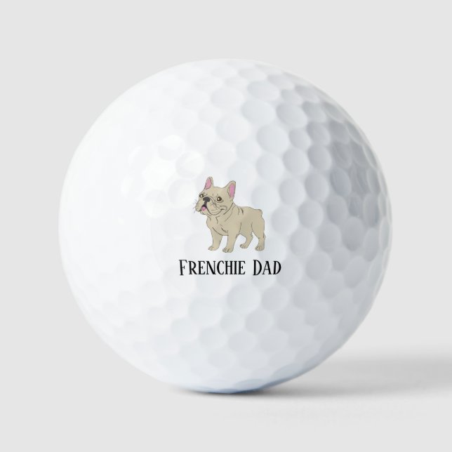 Pelotas De Golf Papá Frenchie (Anverso)