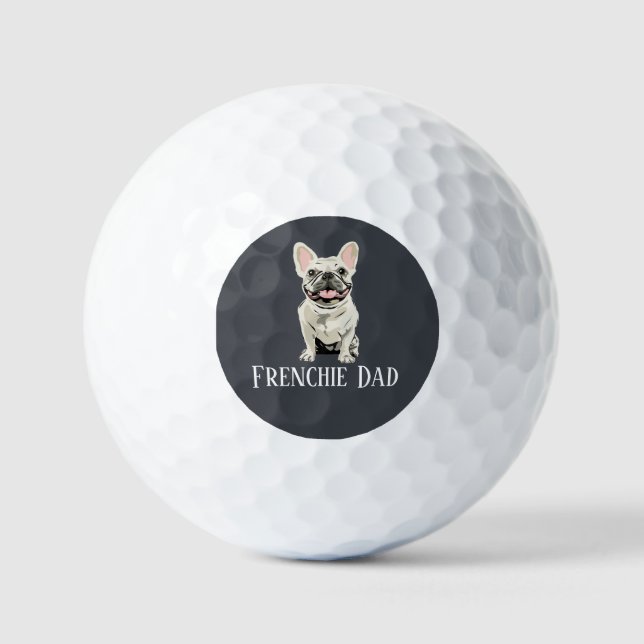 Pelotas De Golf Papá Frenchie (Anverso)