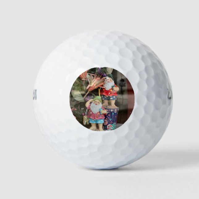 Pelotas De Golf Papá Noel Vagabundo de la Playa (Anverso)