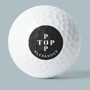 Pelotas De Golf Papá padre pop superior personalizado