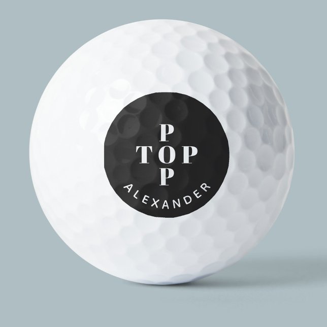 Pelotas De Golf Papá padre pop superior personalizado (Subido por el creador)