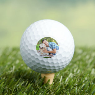 Pelotas De Golf Papá Perro Foto